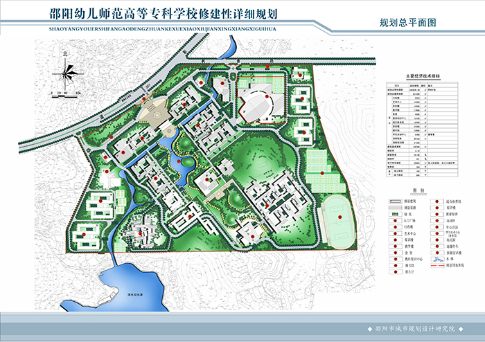 邵陽幼兒師范高等專科學校詳細規(guī)劃